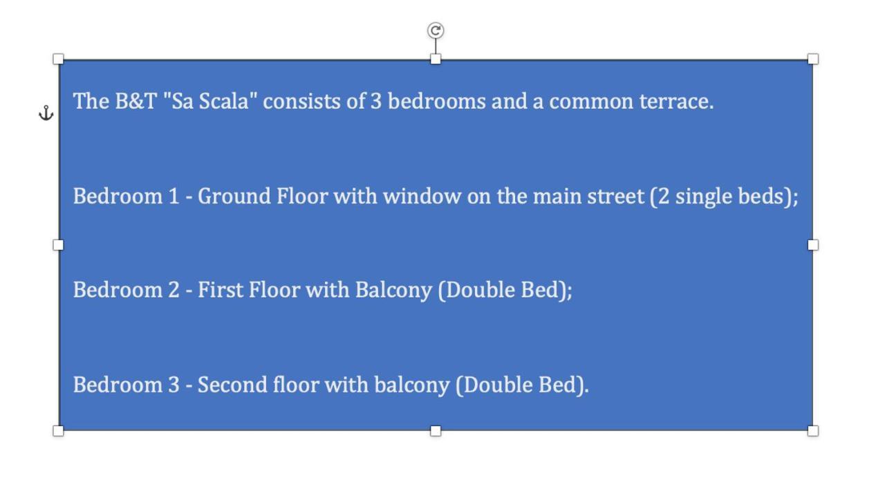 “Sa Scala” Bed&Terrace Hotel Baunei Ngoại thất bức ảnh